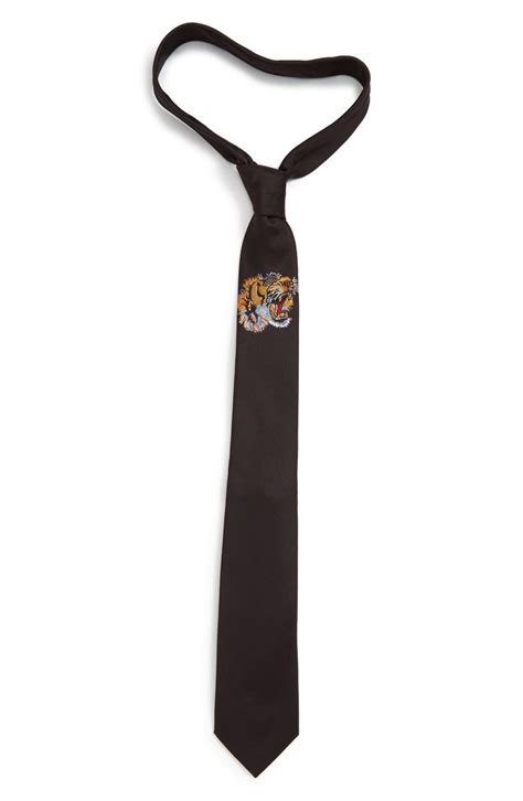 gucci tiger tie